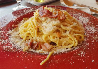 Spaghetti alla Carbonara con Guanciale di Amatrice